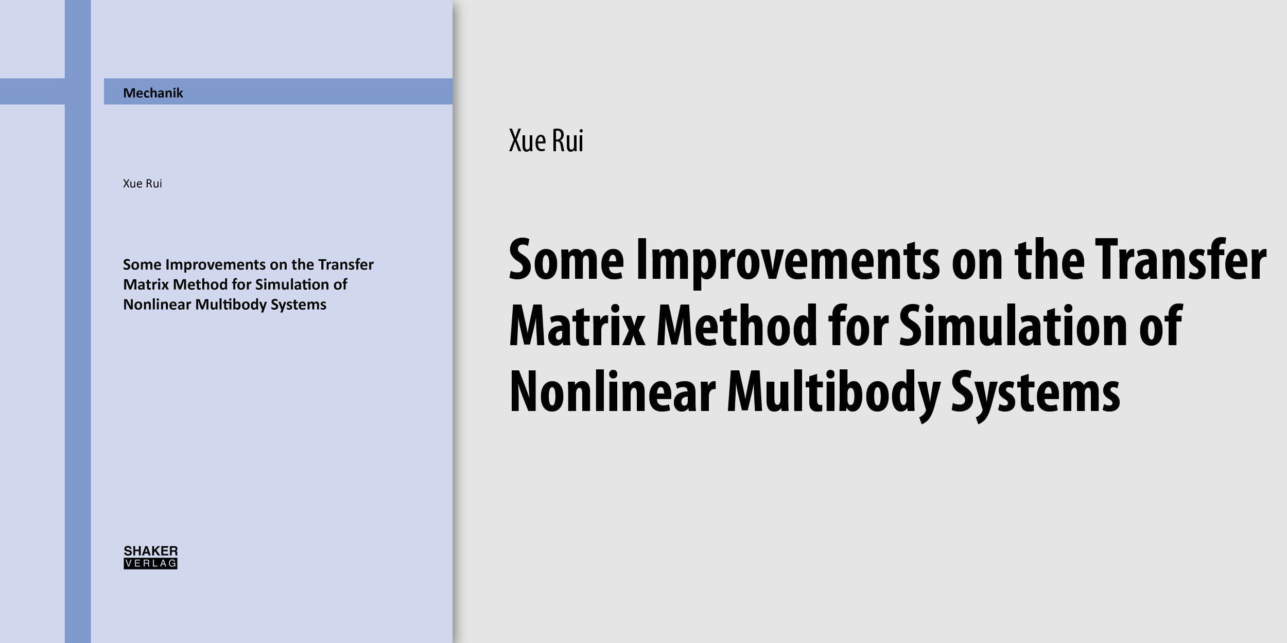 Xue Rui - Some Improvements on the Transfer Matrix Method for ...